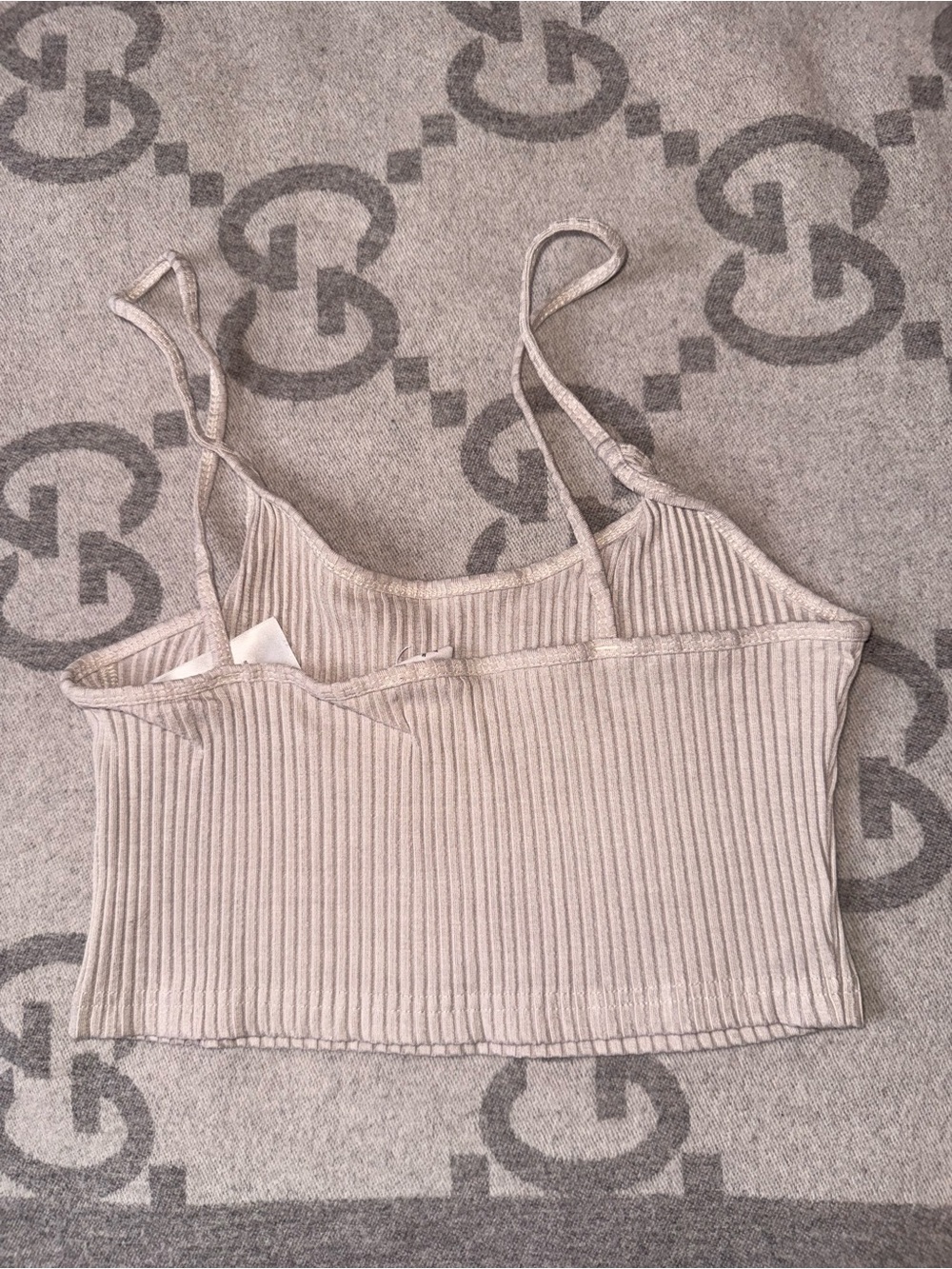 Wilfred Ribbed Cropped Tank Top - Picture 7 of 7